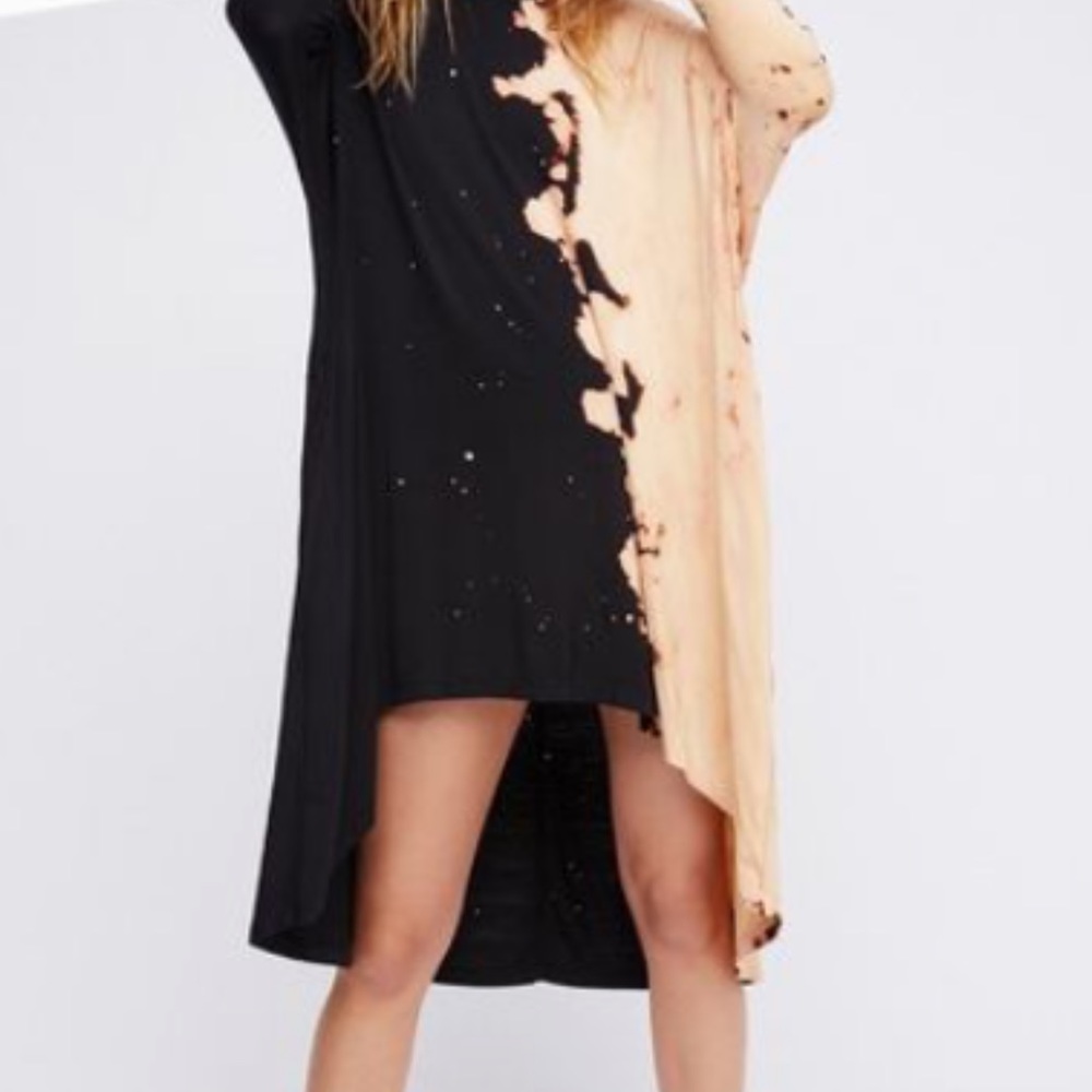 Free People❤️Oversized Electric Tee Tunic